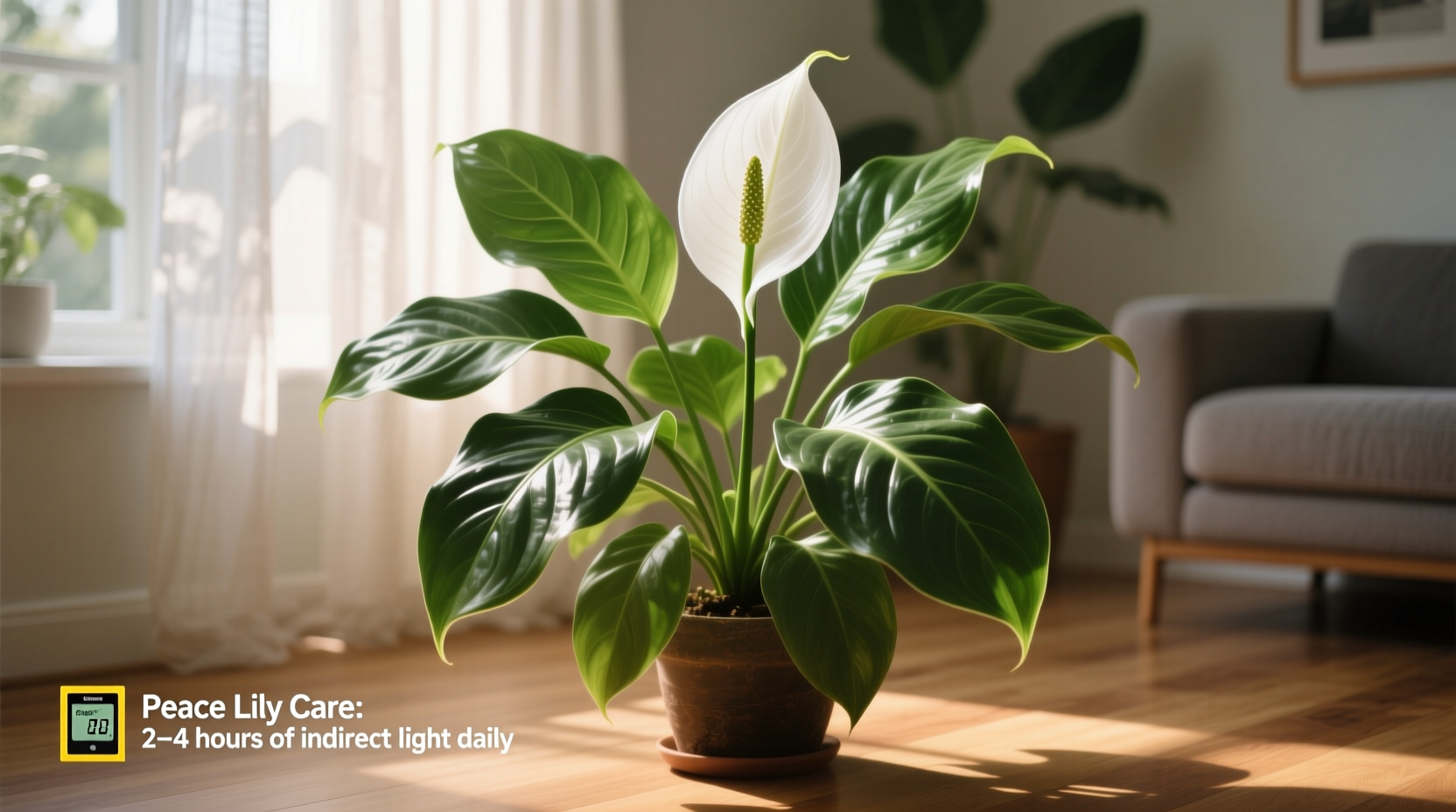 how much light do peace lilies need