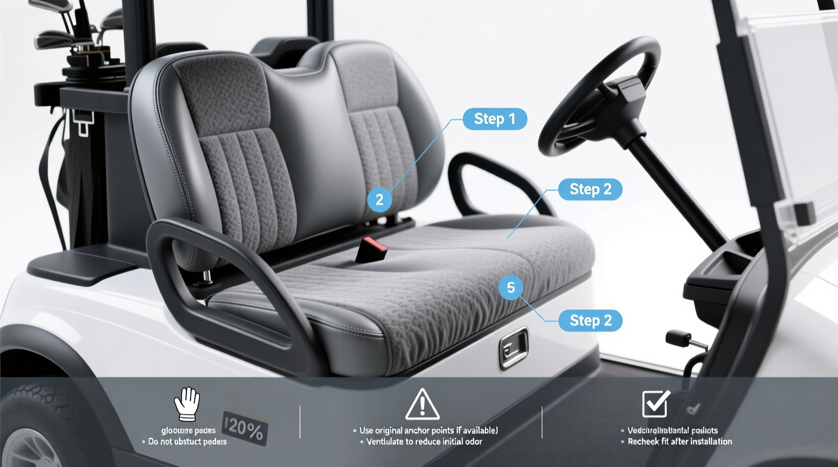 Staple on Golf Cart Seat Covers Buying Guide