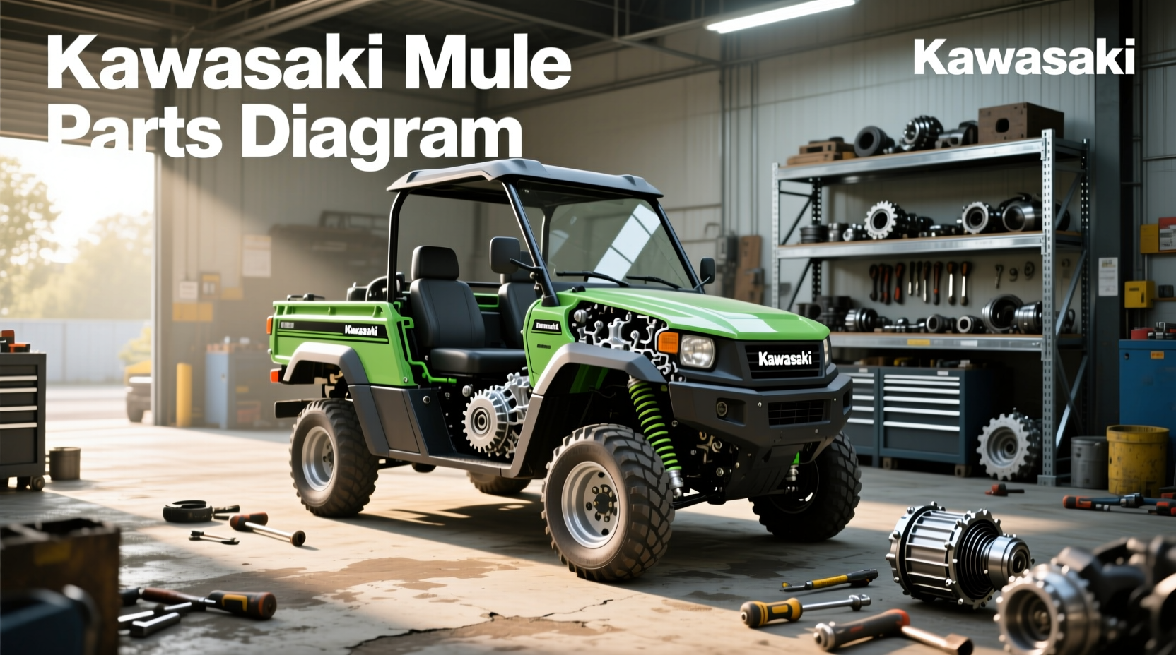 How to Find & Use Kawasaki Mule Parts Diagrams
