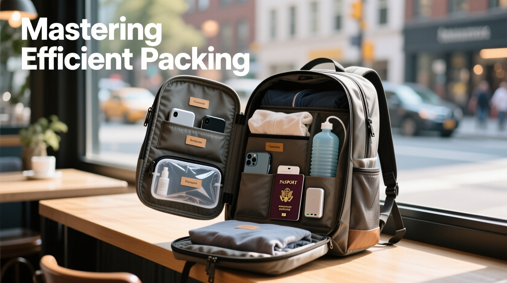mastering efficient packing how to organize a multifunctional travel backpack for ultimate convenience