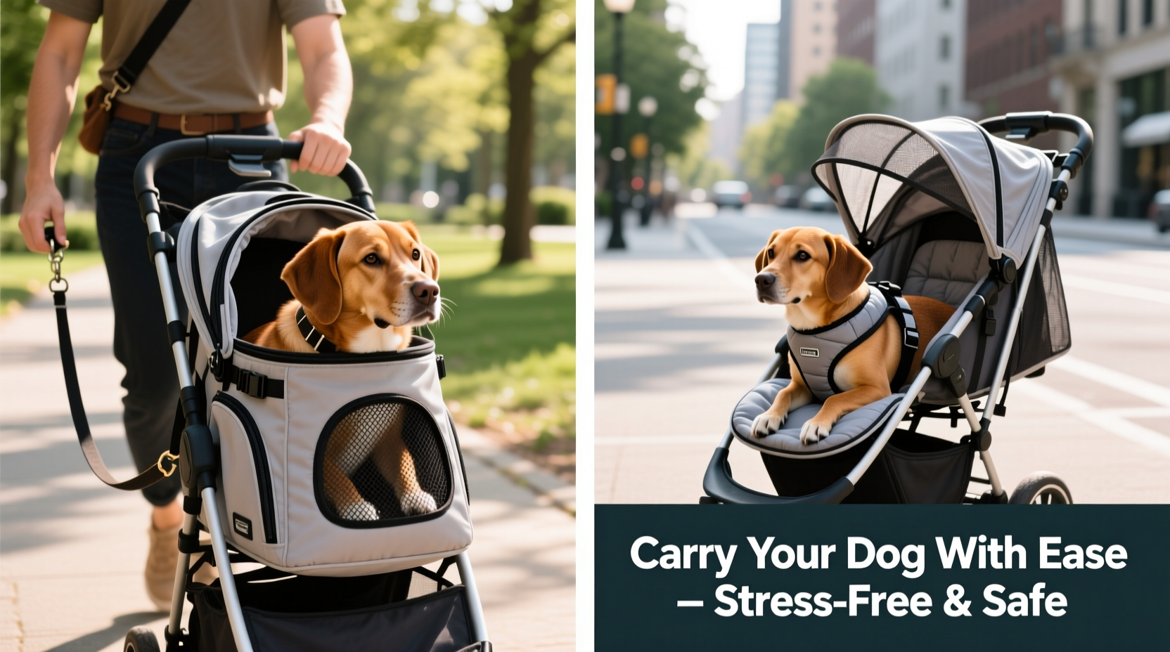 practical ways to carry your dog with you everywhere without stress