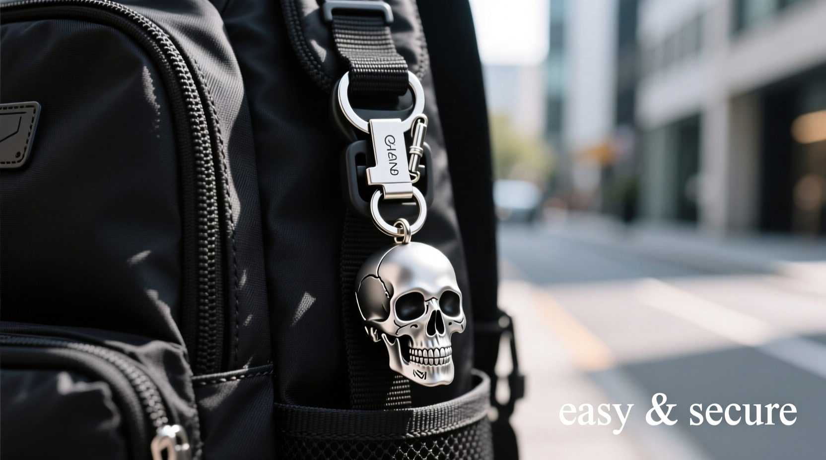 easy and secure methods to attach a skull keychain to your backpack for everyday style