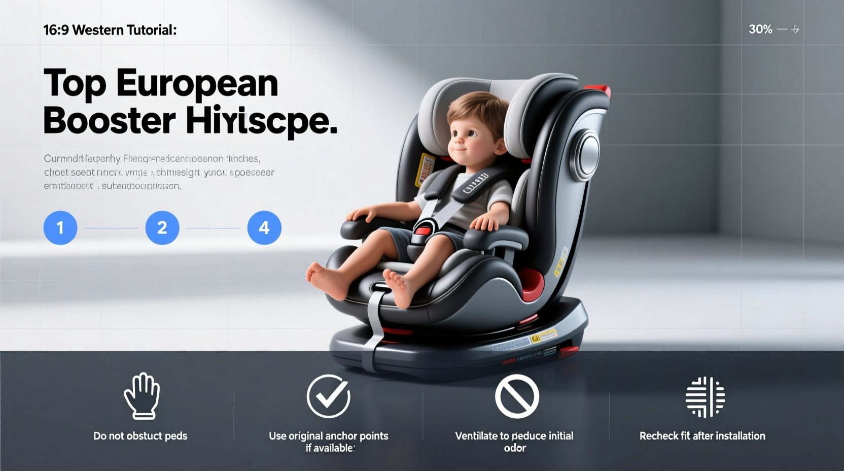 best european booster seats