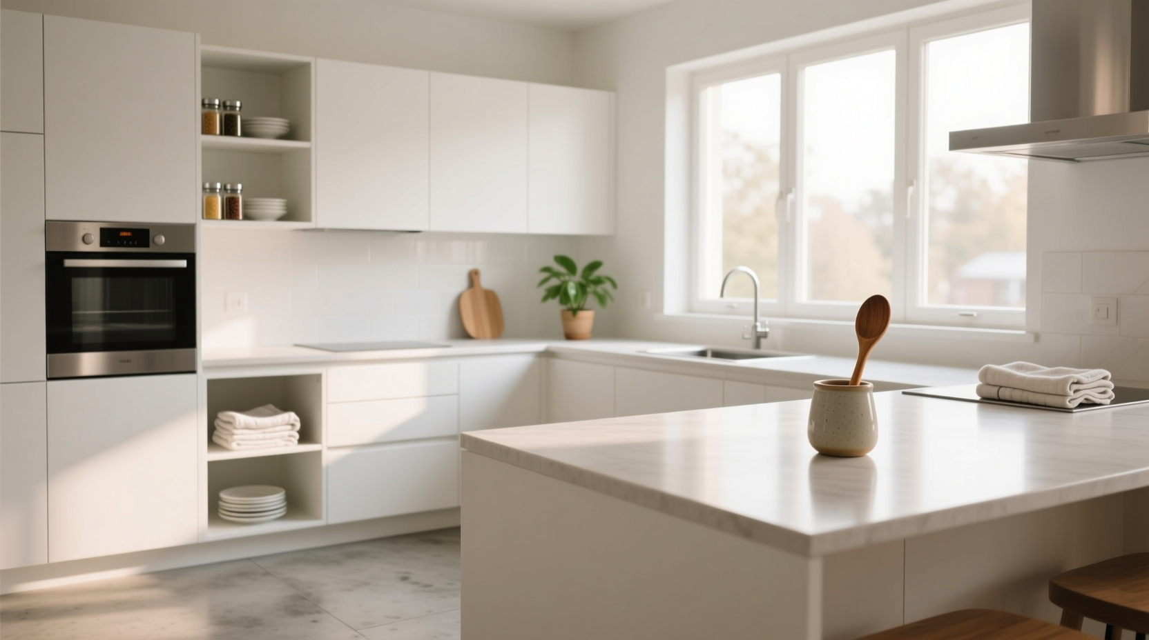how to make your kitchen look clean when youre too lazy