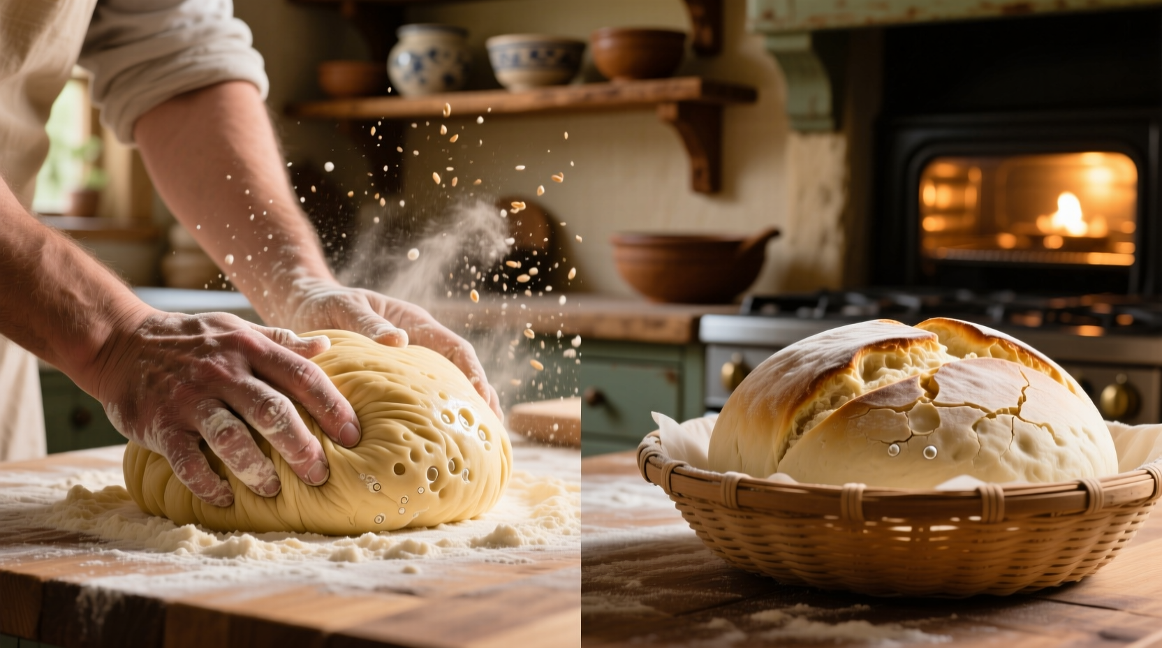 how to make and proof bread dough