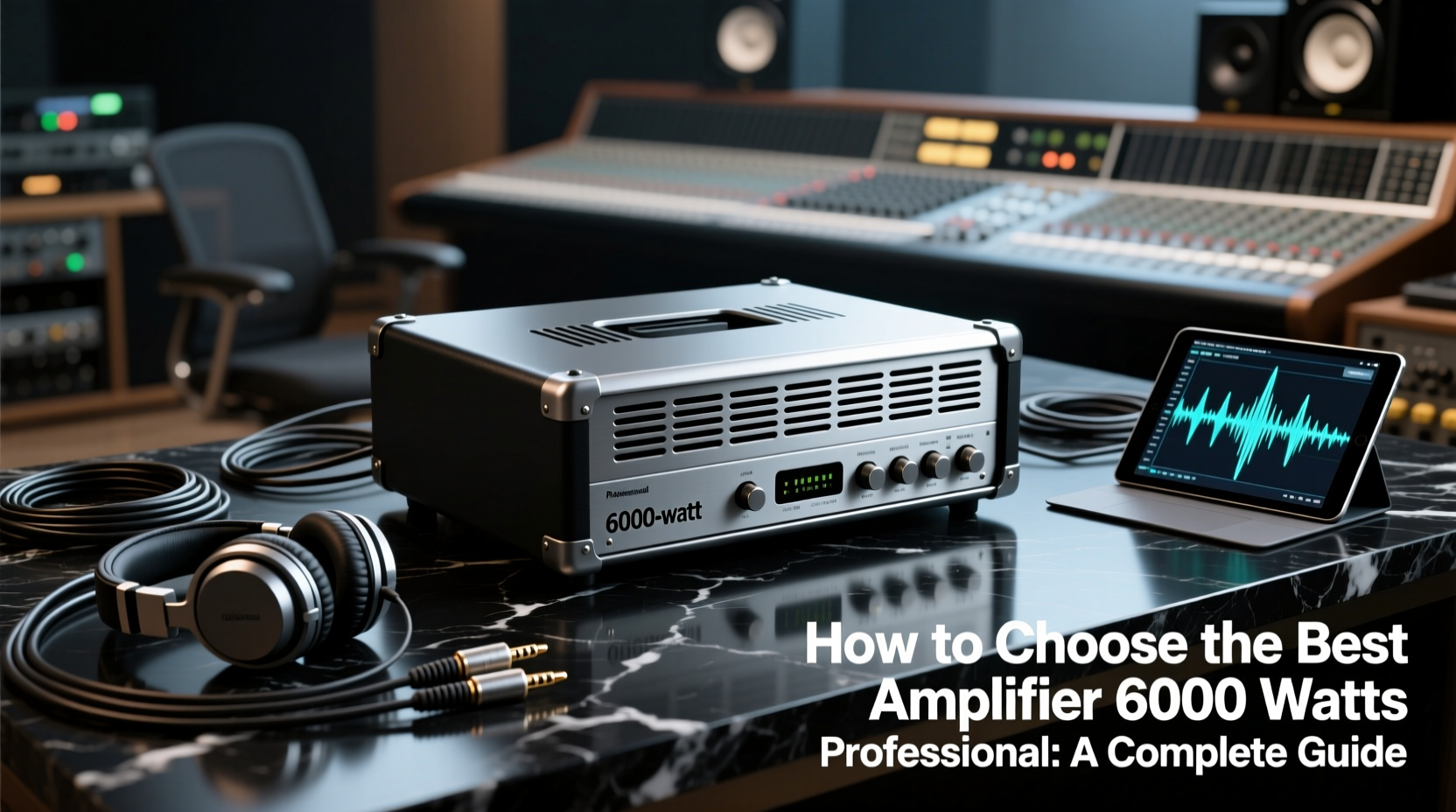 amplifier 6000 watts professional power