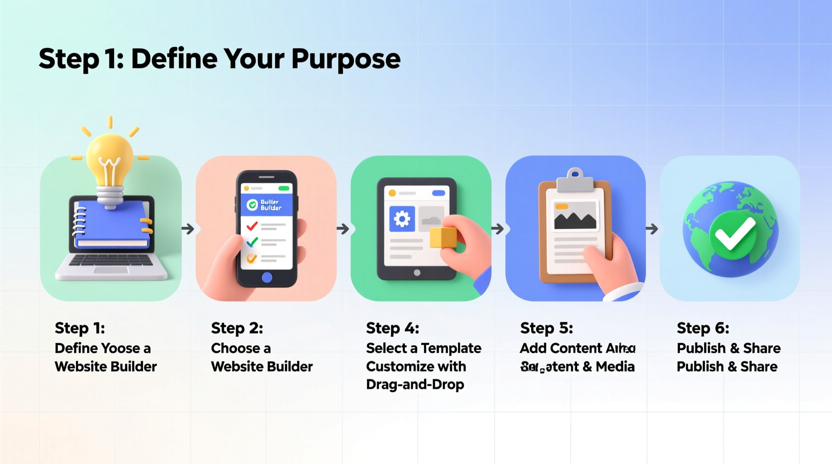 step by step guide to building your own business website without coding skills