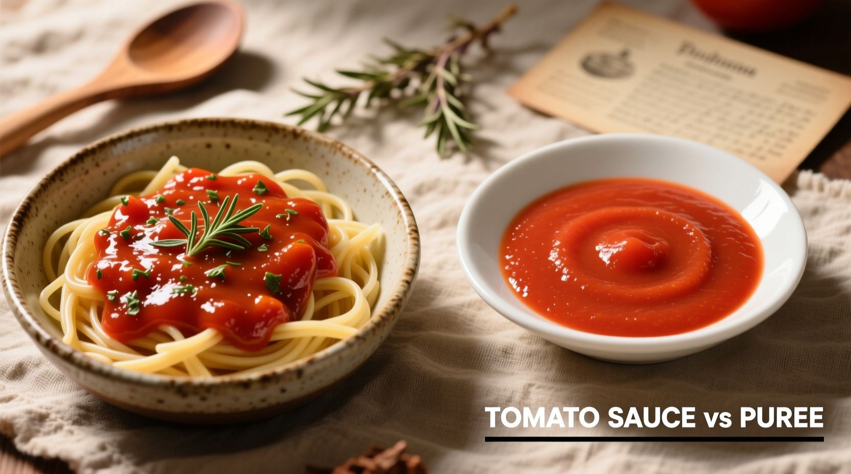 Tomato Sauce vs Puree: Clear Differences Explained