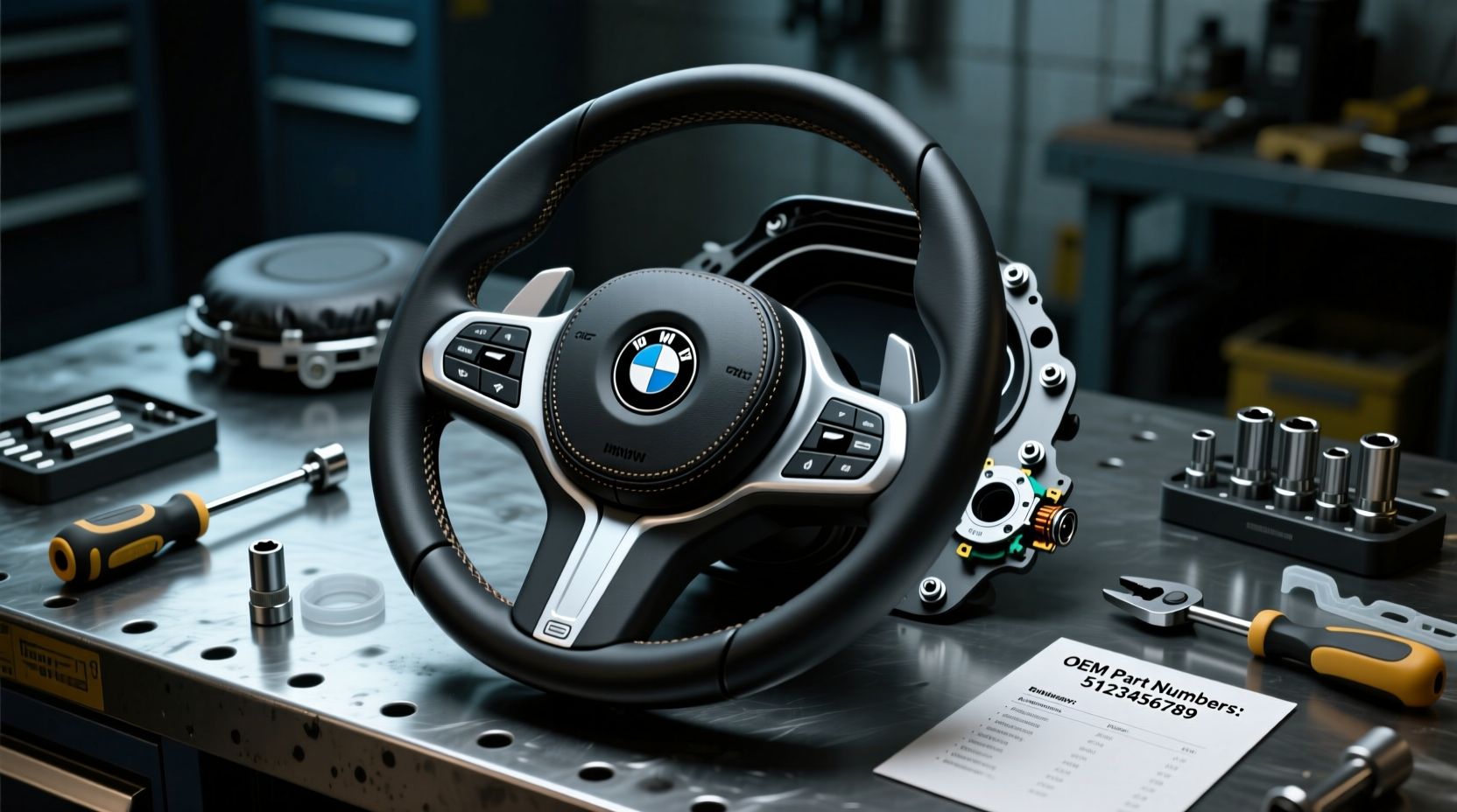 bmw 430i steering wheel replacement