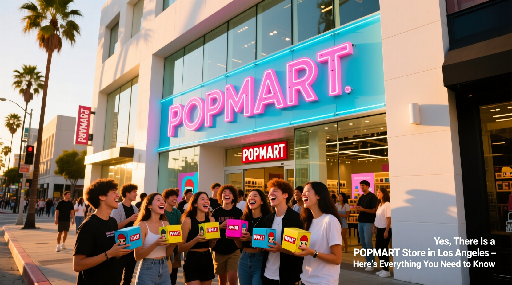 is there a popmart in los angeles