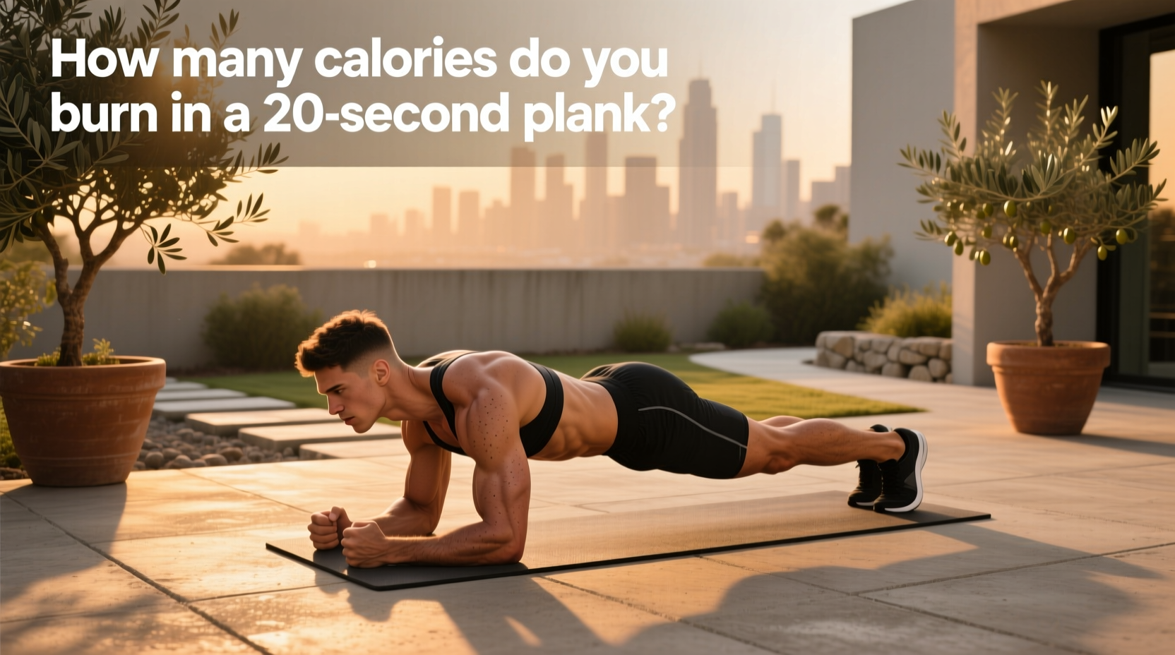 20 second plank calorie burn guide