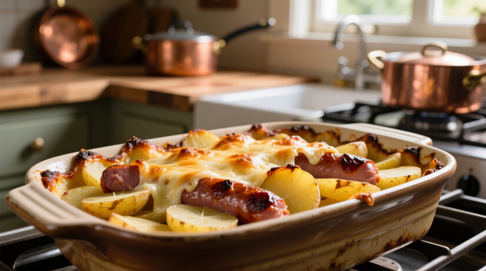 Perfect Smoked Sausage Potato Casserole Recipe in 60 Min