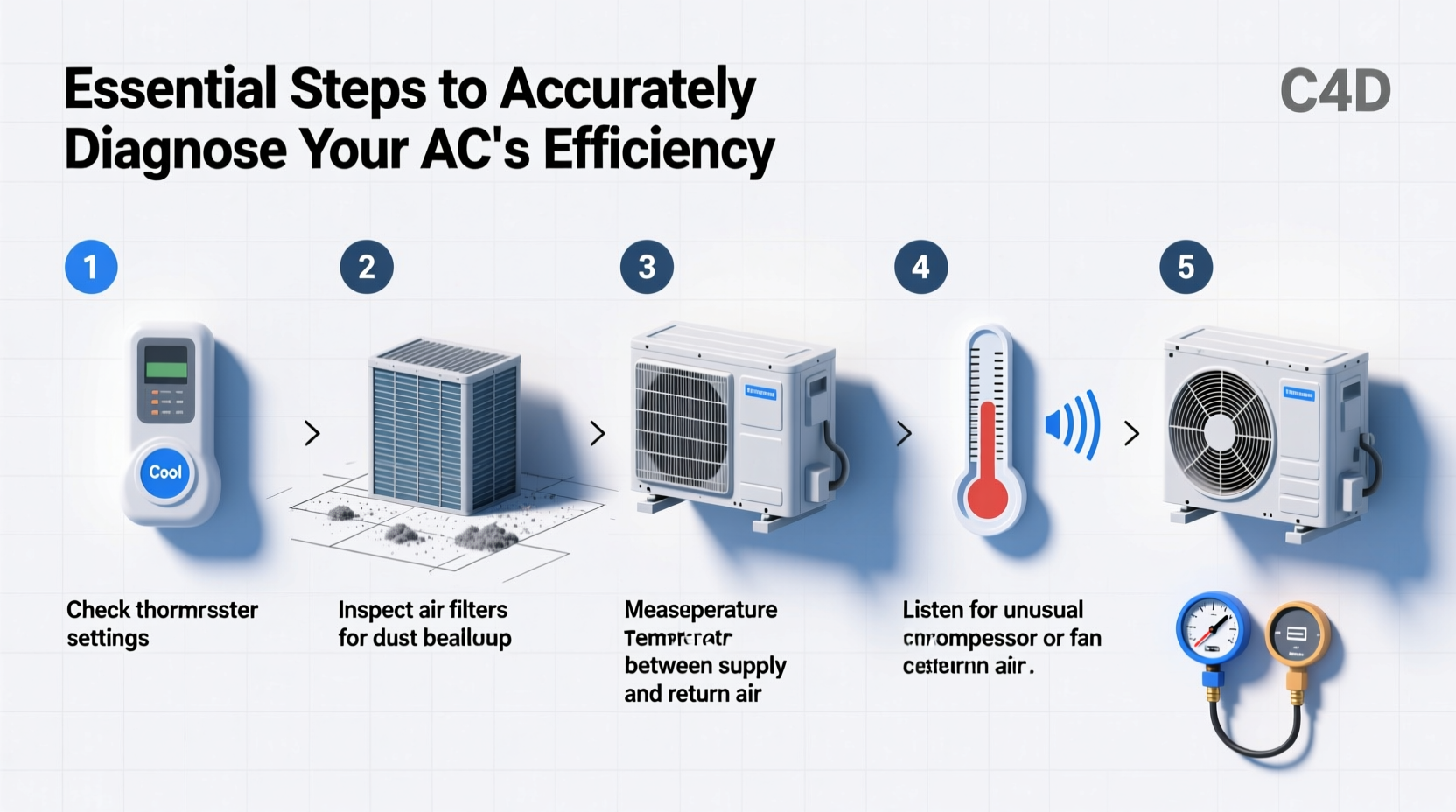 essential steps to accurately diagnose if your ac is functioning efficiently
