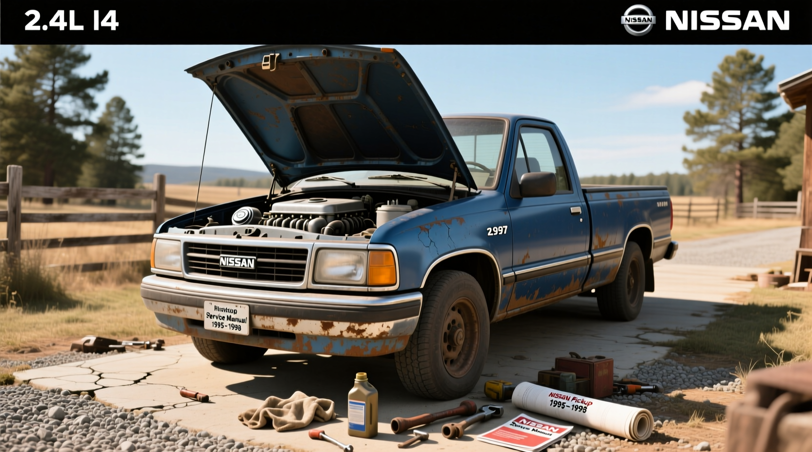 1997 nissan pickup engine guide