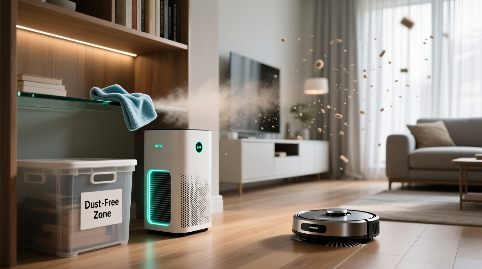 ways to get rid of dust in your home