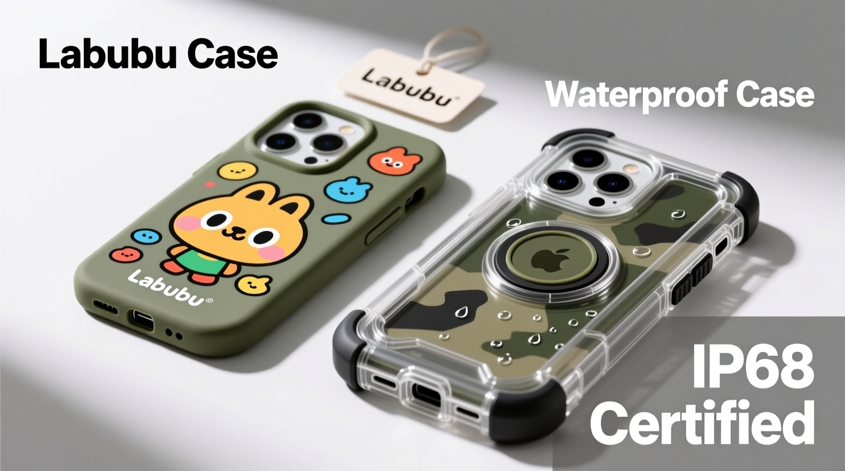 labubu case vs waterproof case which iphone protection do you really need