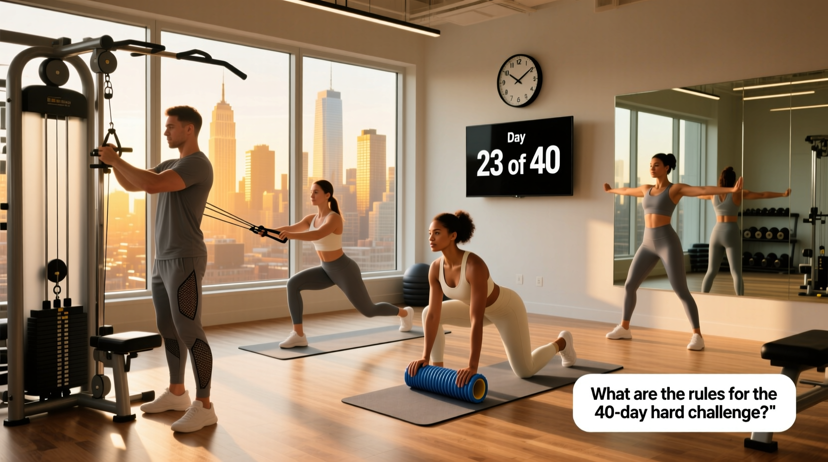 40 day fat loss challenge rules guide