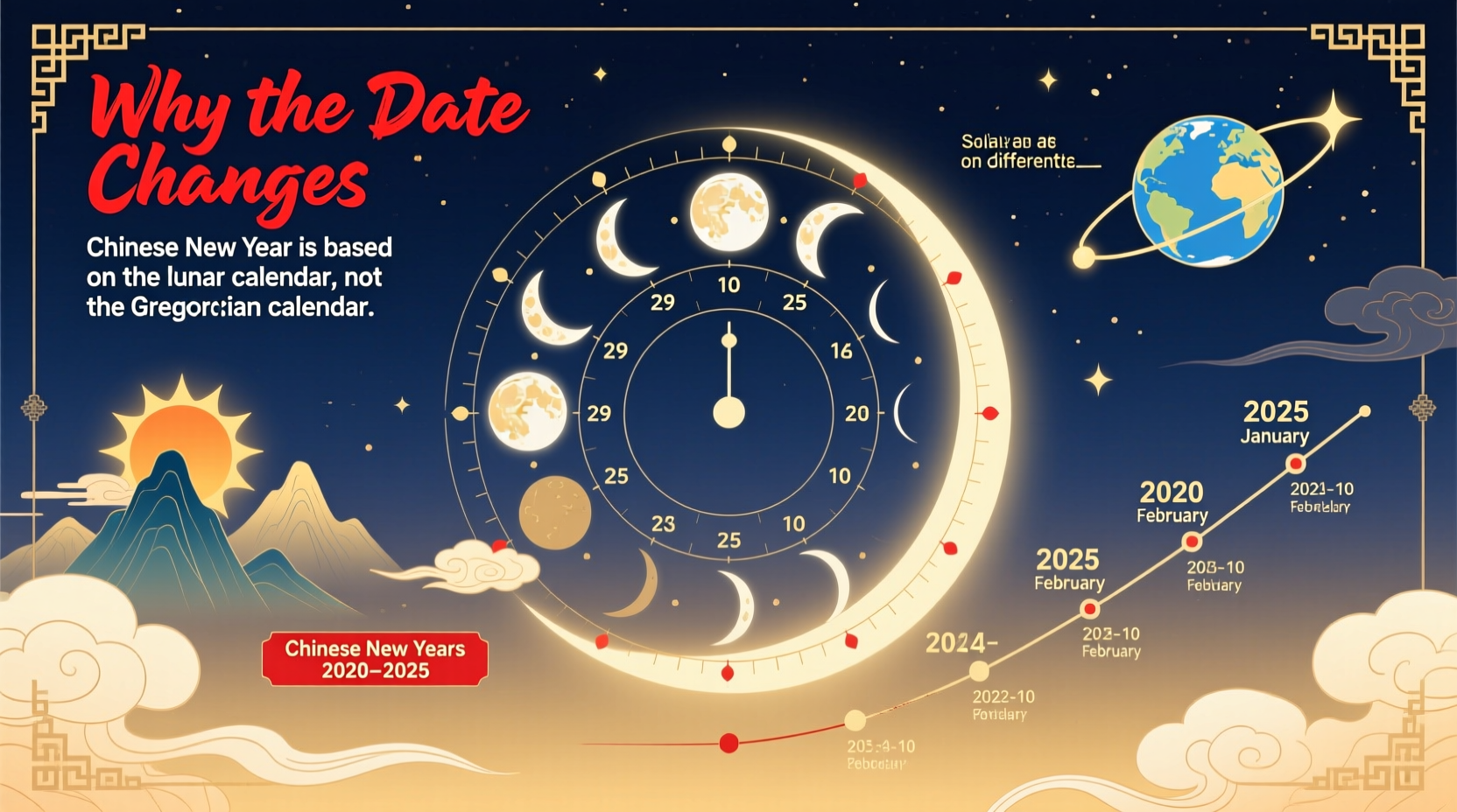 why did chinese new year happen