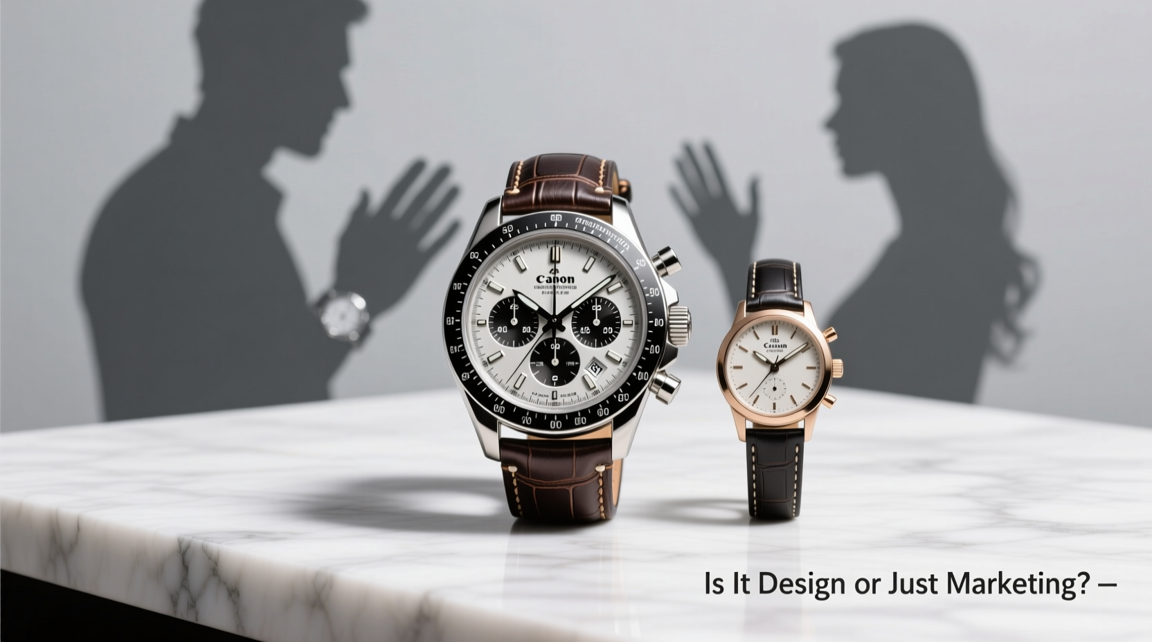 chronograph watch is there really a difference between mens and womens or is it just marketing