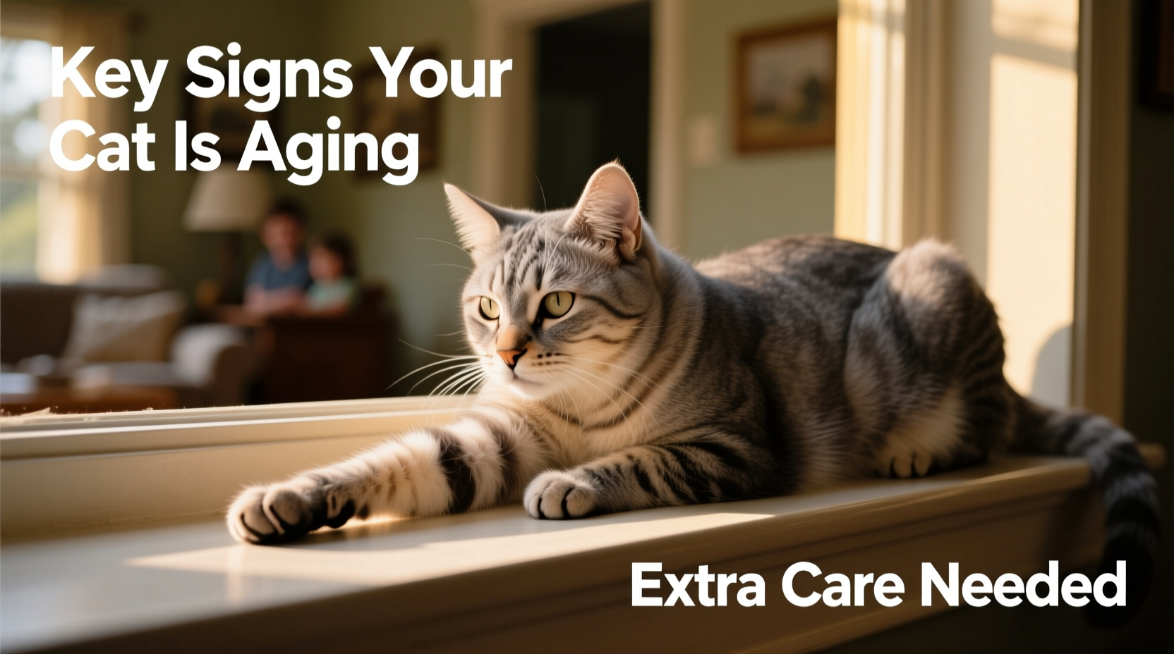 how to recognize the key signs your cat is aging and needs extra care