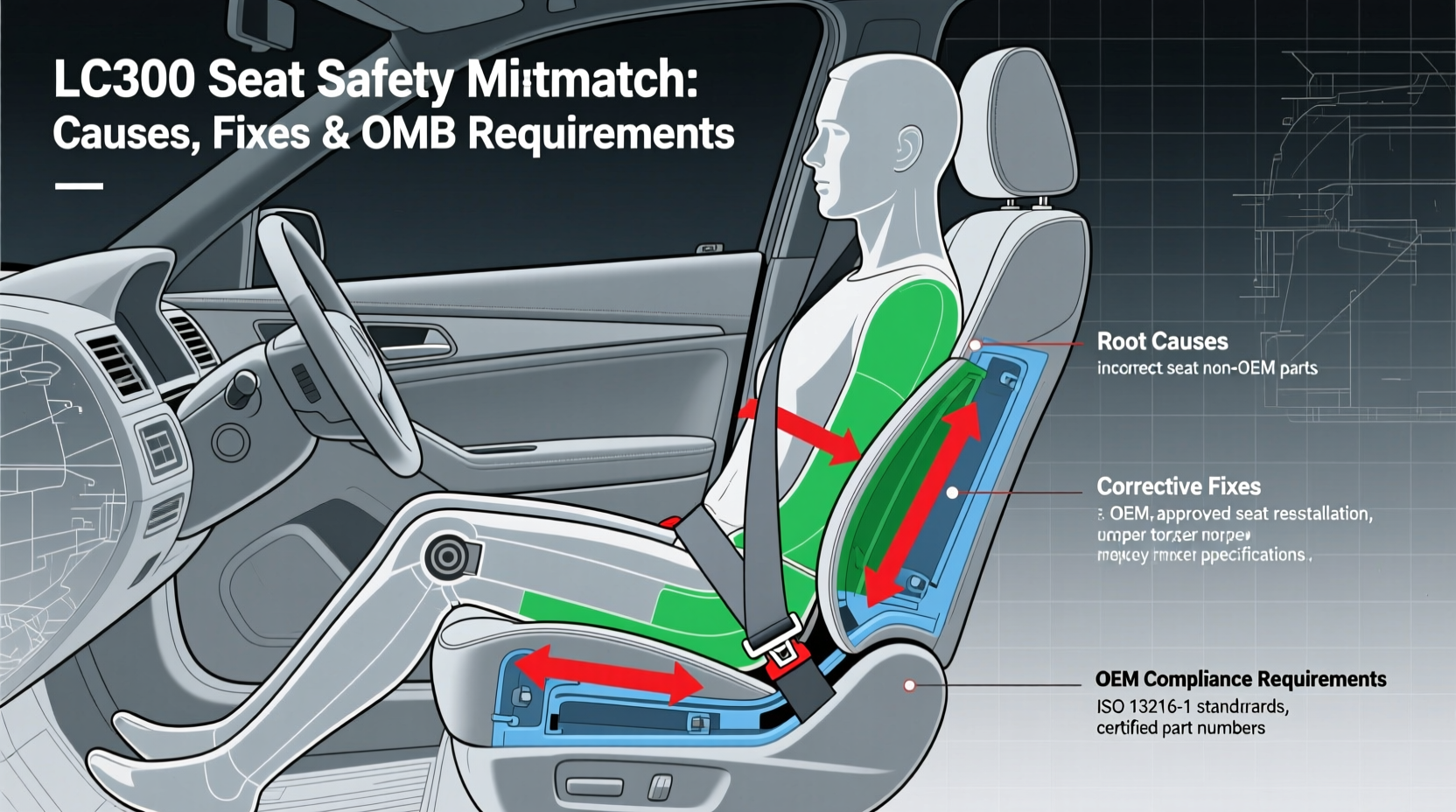 lc300 seat safety mismatch