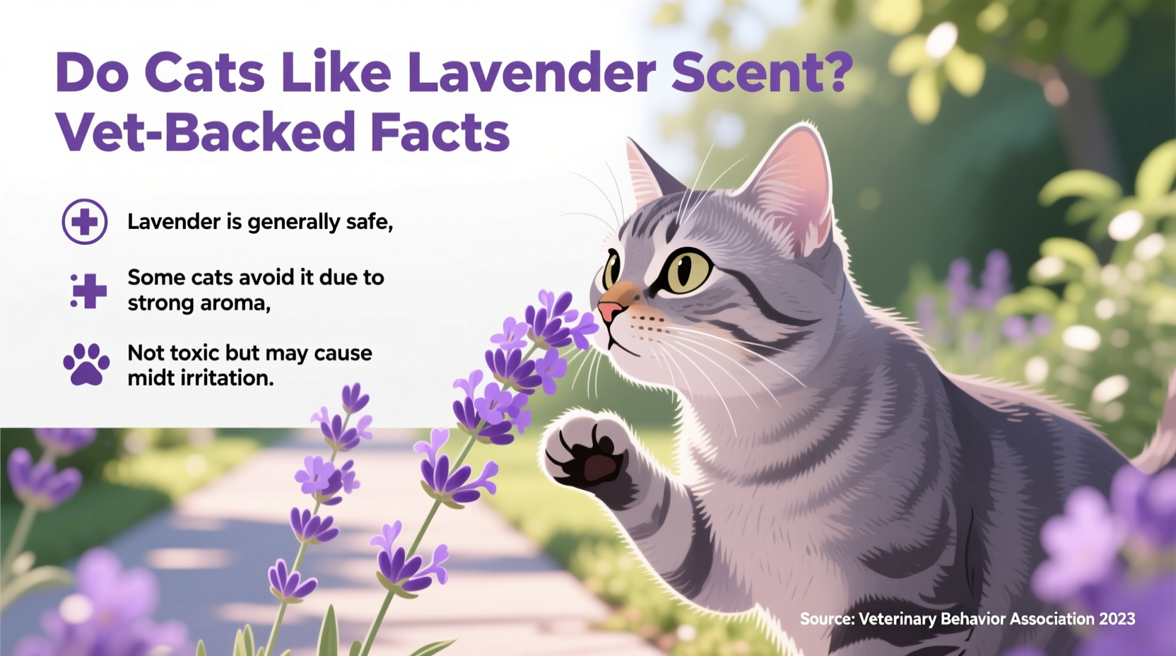 do cats like lavender scent