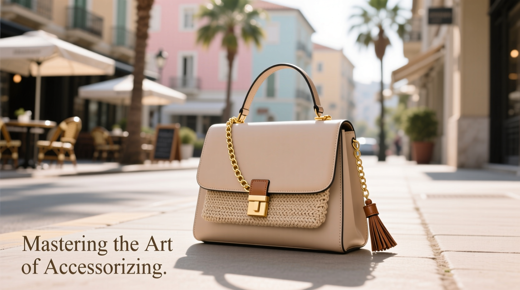 mastering the art of accessorizing a simple casual handbag for effortless style