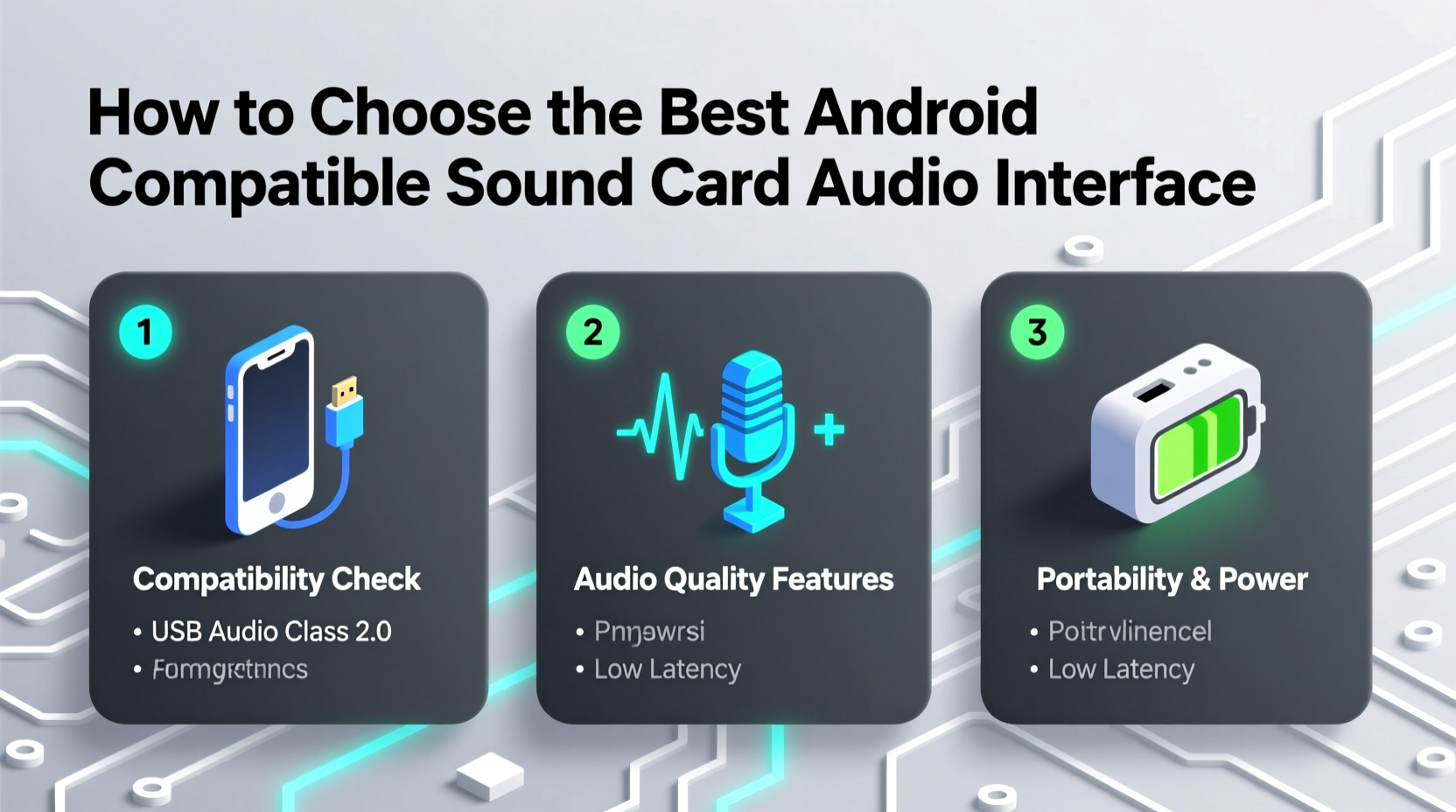 How to Choose the Best Android Compatible Sound Card Audio Interface