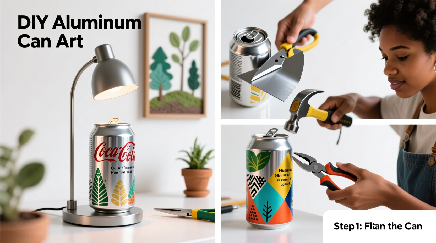 creative diy projects how to make and customize your own aluminum can crafts