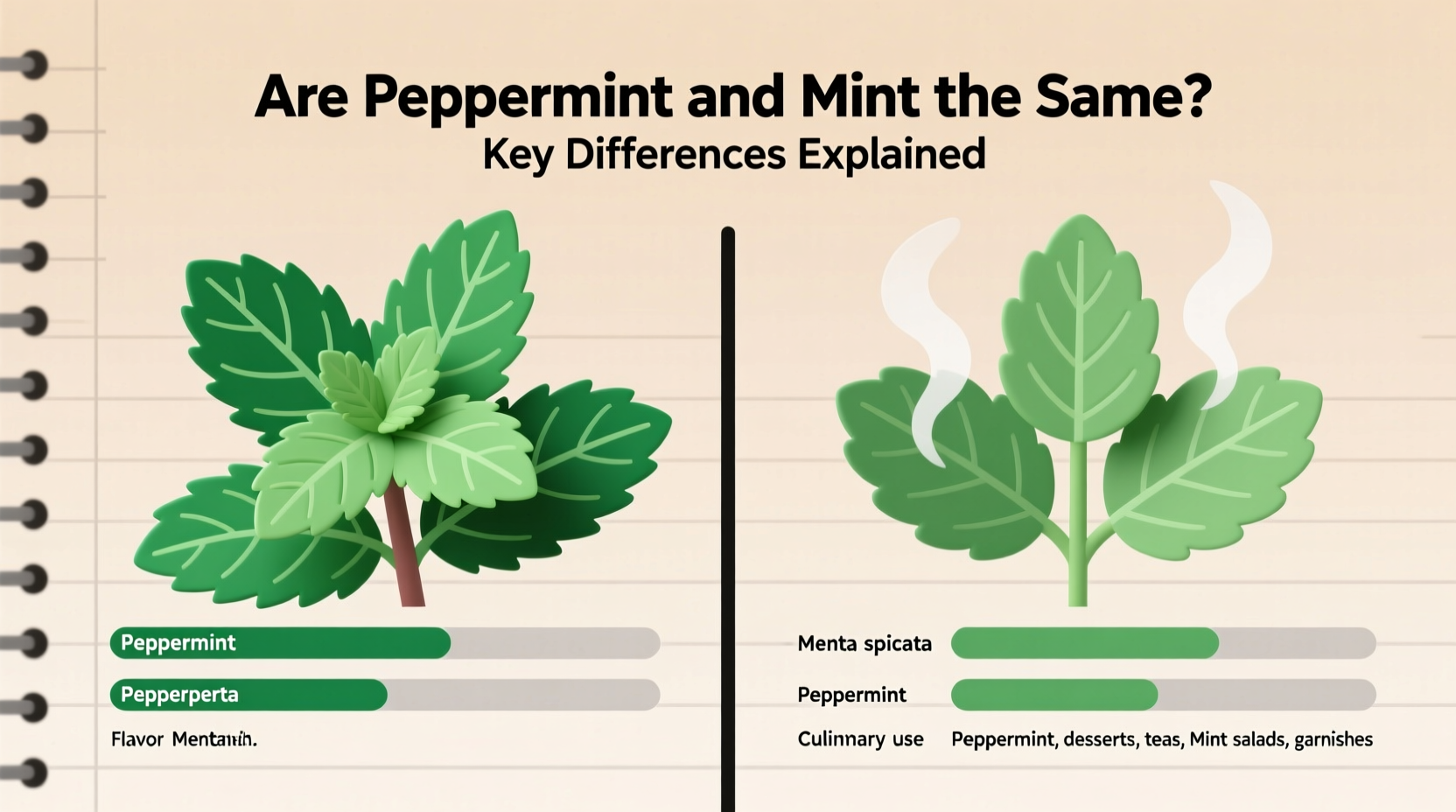 Are Peppermint and Mint the Same? Key Differences Explained
