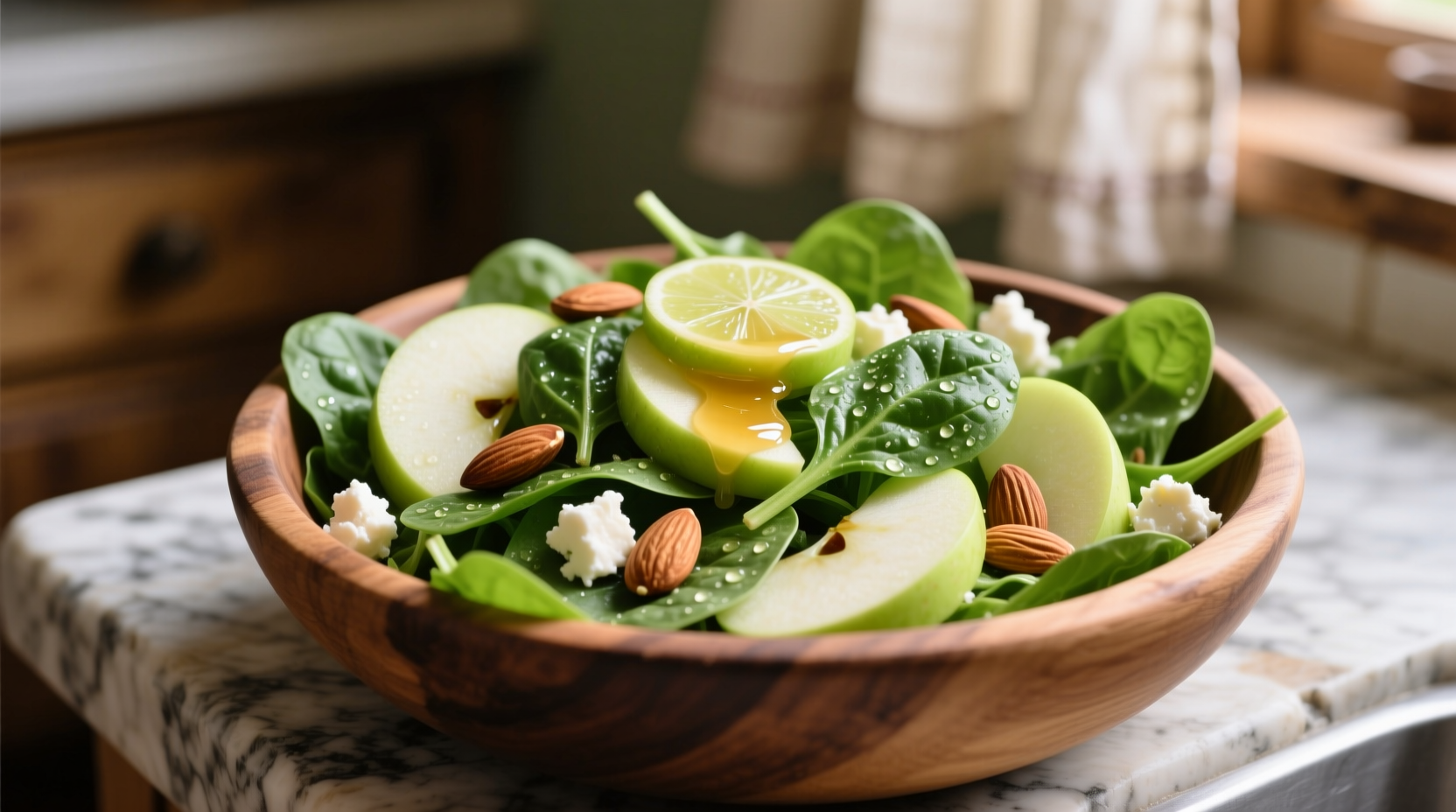 Perfect Spinach and Apple Salad Recipe in 15 Minutes