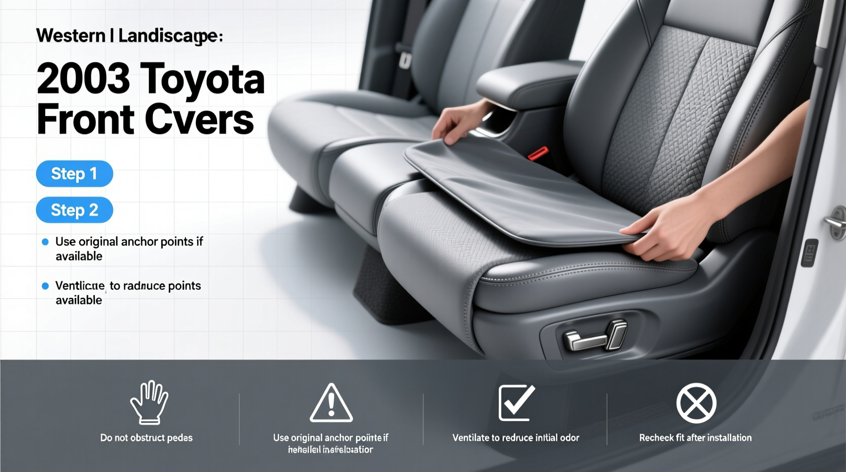 2003 Toyota Highlander Front Seat Covers Buying Guide