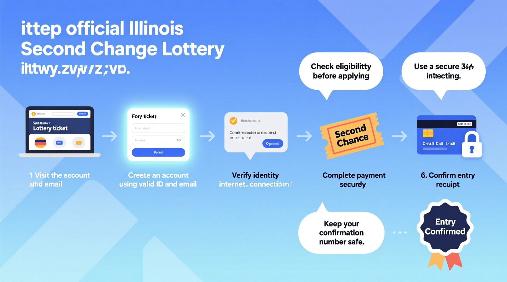how to easily enter the illinois second chance lottery online step by step guide and tips