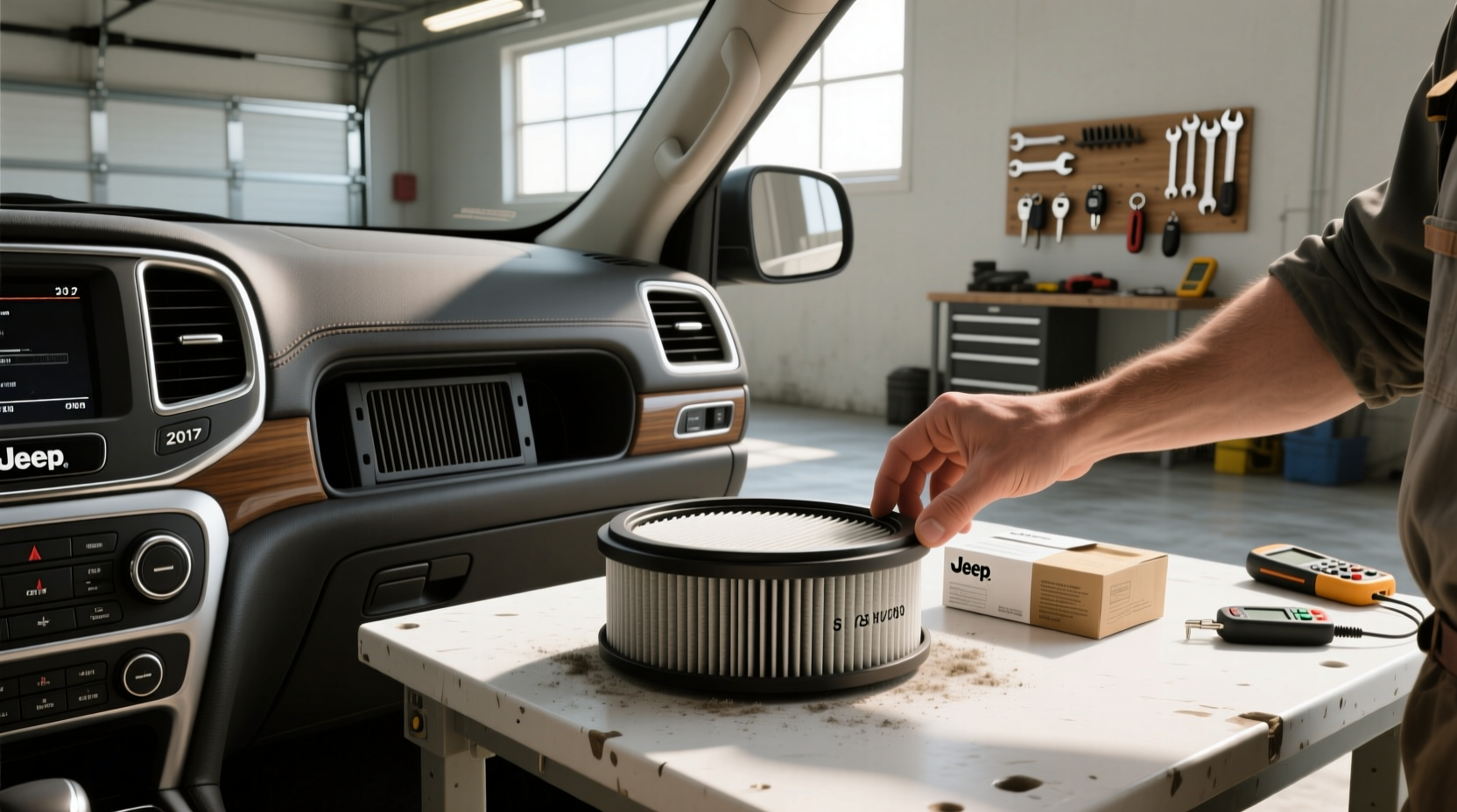 Cabin Air Filter Guide for 2017 Jeep Grand Cherokee