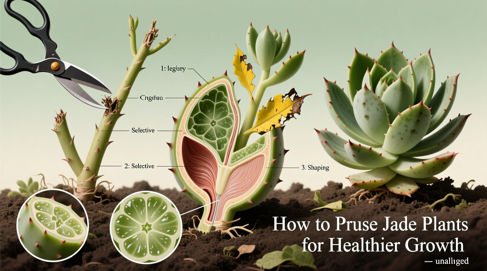How to Prune Jade Plants for Healthier Growth