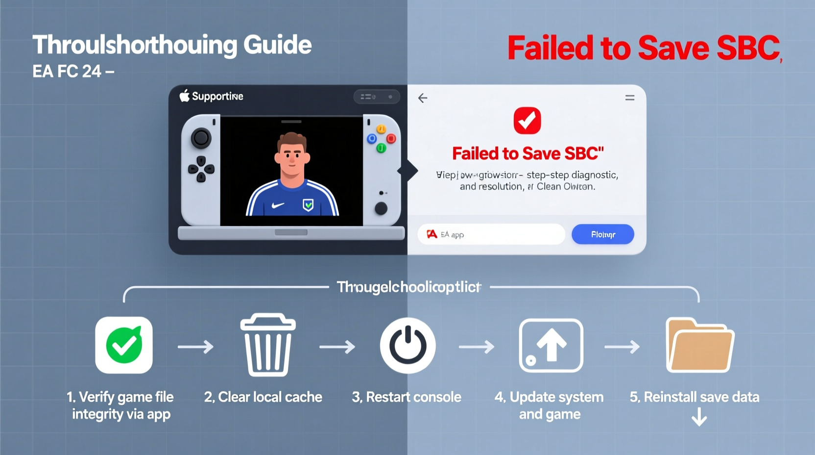 fixing failed to save sbc error in ea fc 24 why how