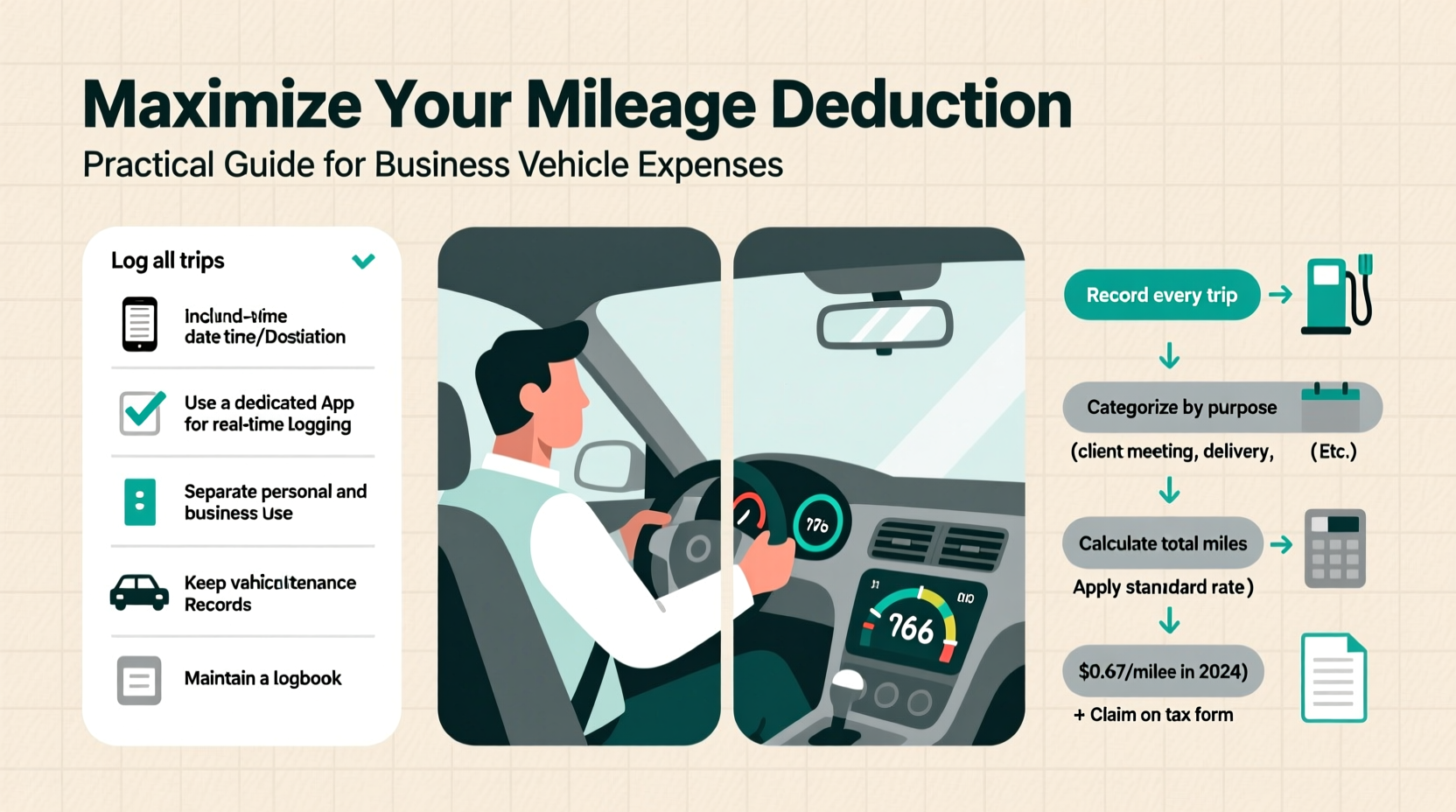 how to maximize your mileage deduction a practical guide for business vehicle expenses