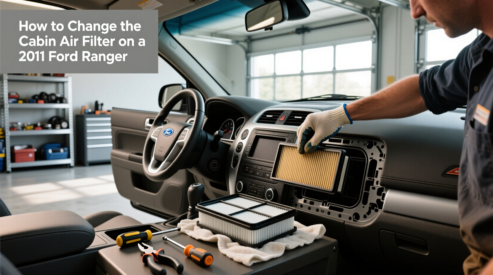 2011 ford ranger cabin air filter guide