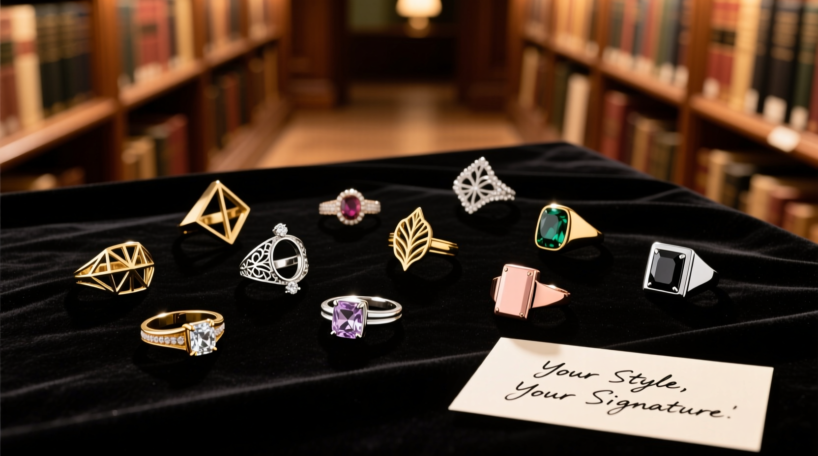 how to choose the perfect designer ring to match your unique style