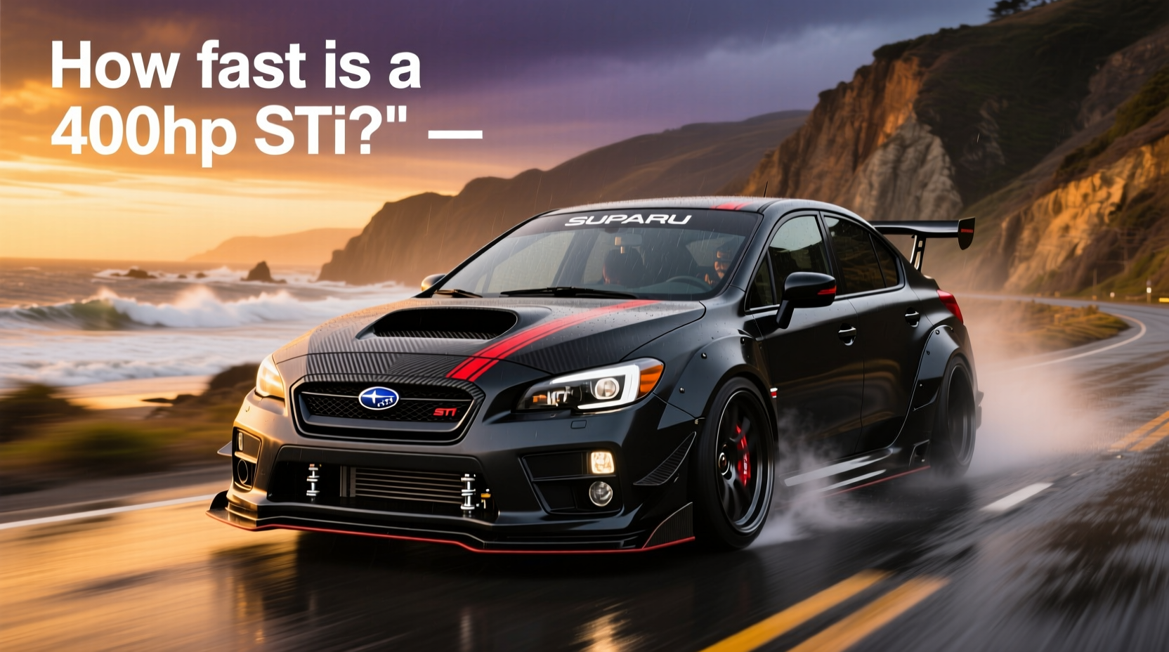 How Fast Is a 400HP STI? Performance Guide