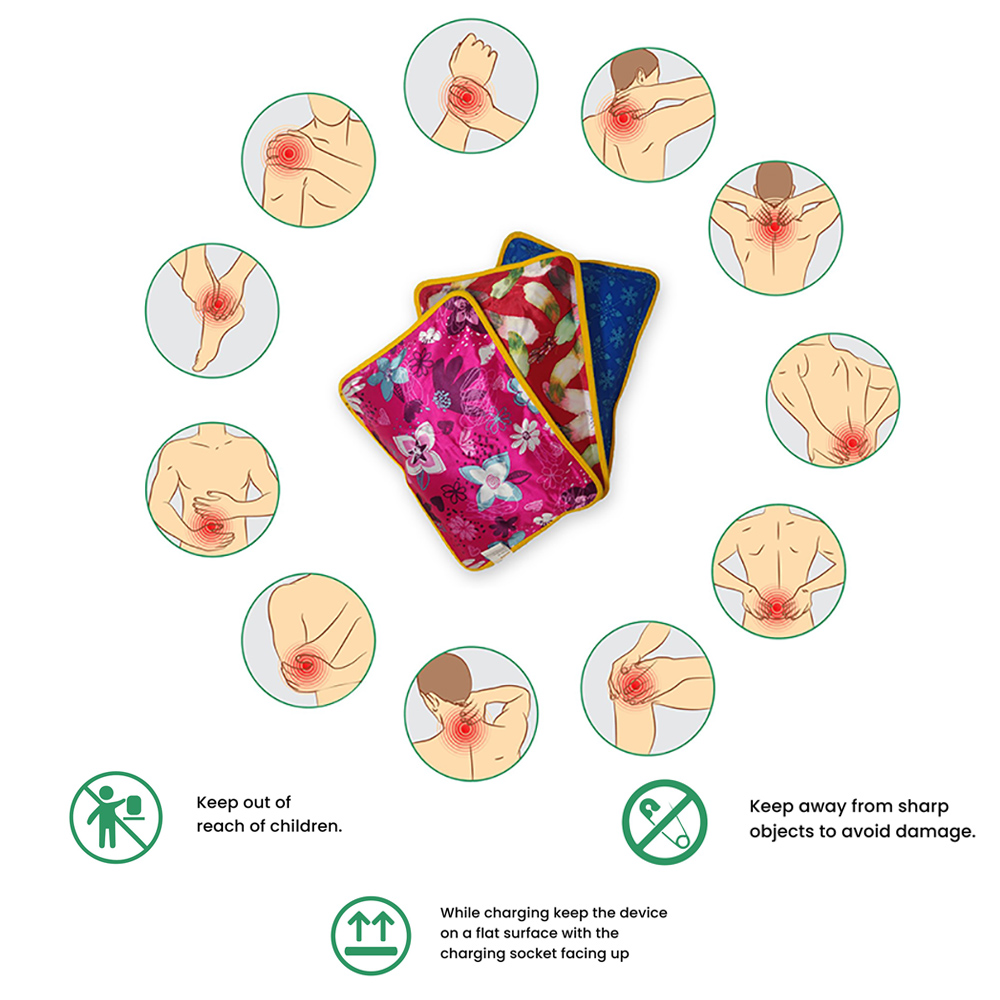 cheap protable explosion proof warm bag electric hot water bottle heat bag rechargeable
