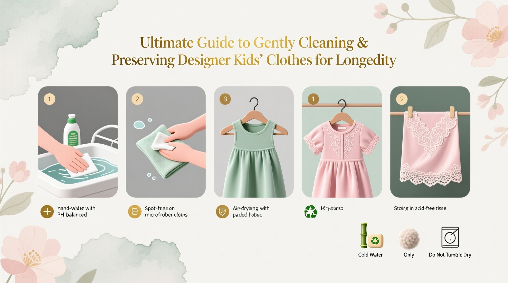 ultimate guide to gently cleaning and preserving designer kids clothes for longevity