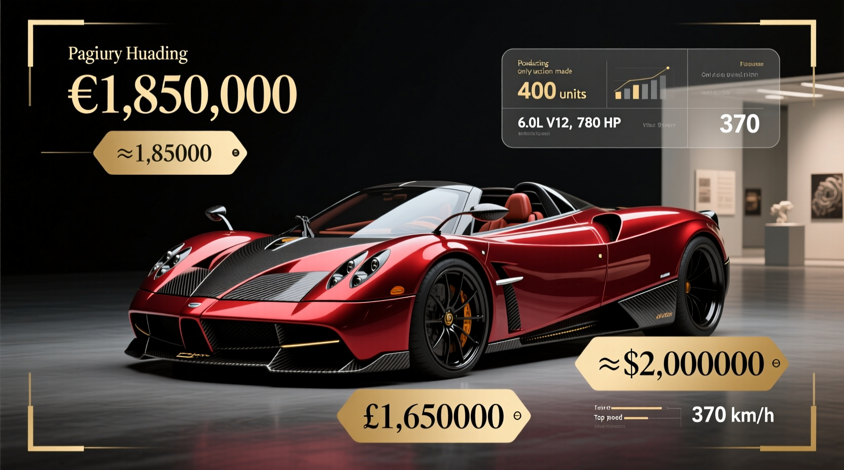 how much is pagani car