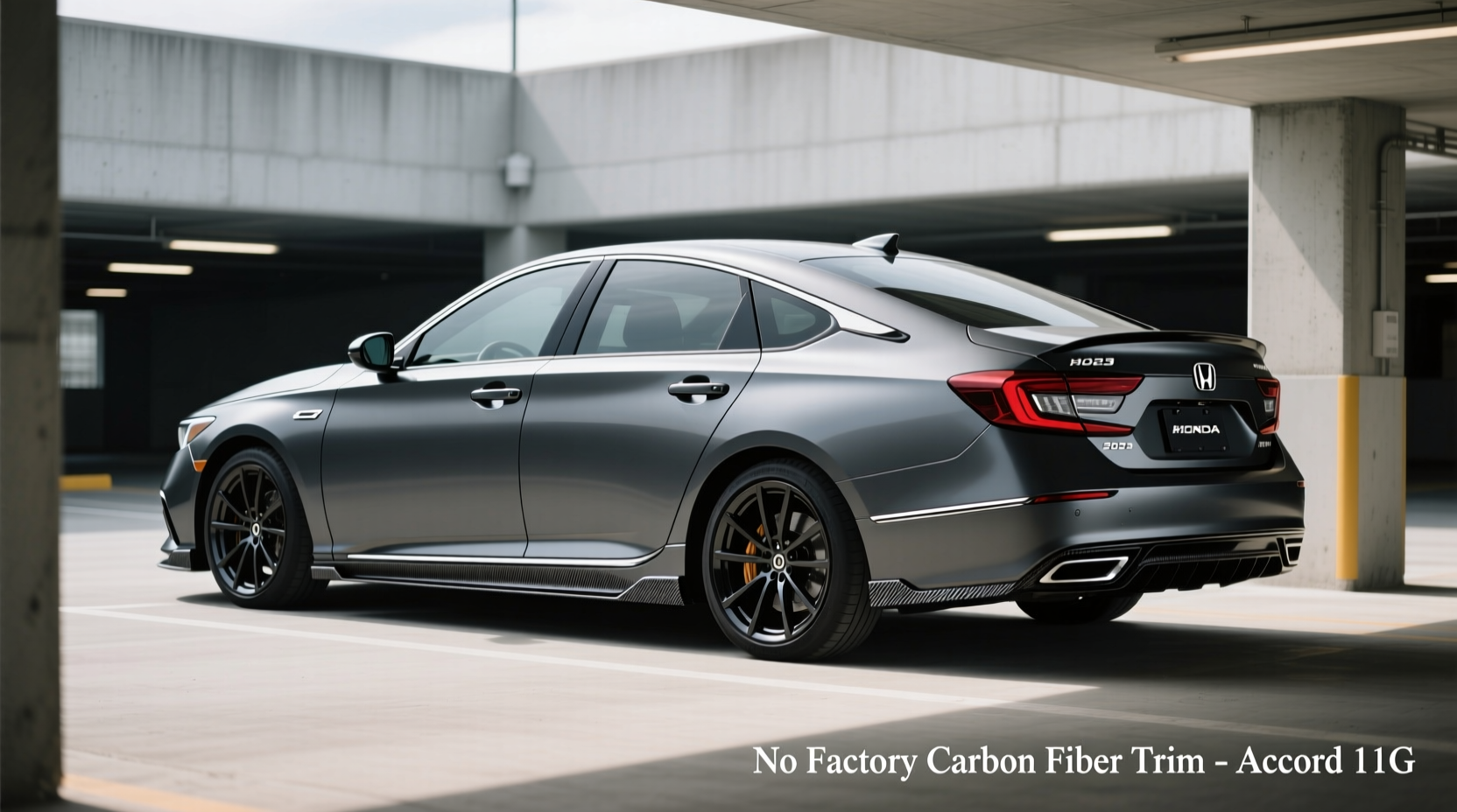Accord 11G Has No Factory Carbon Fiber Trim