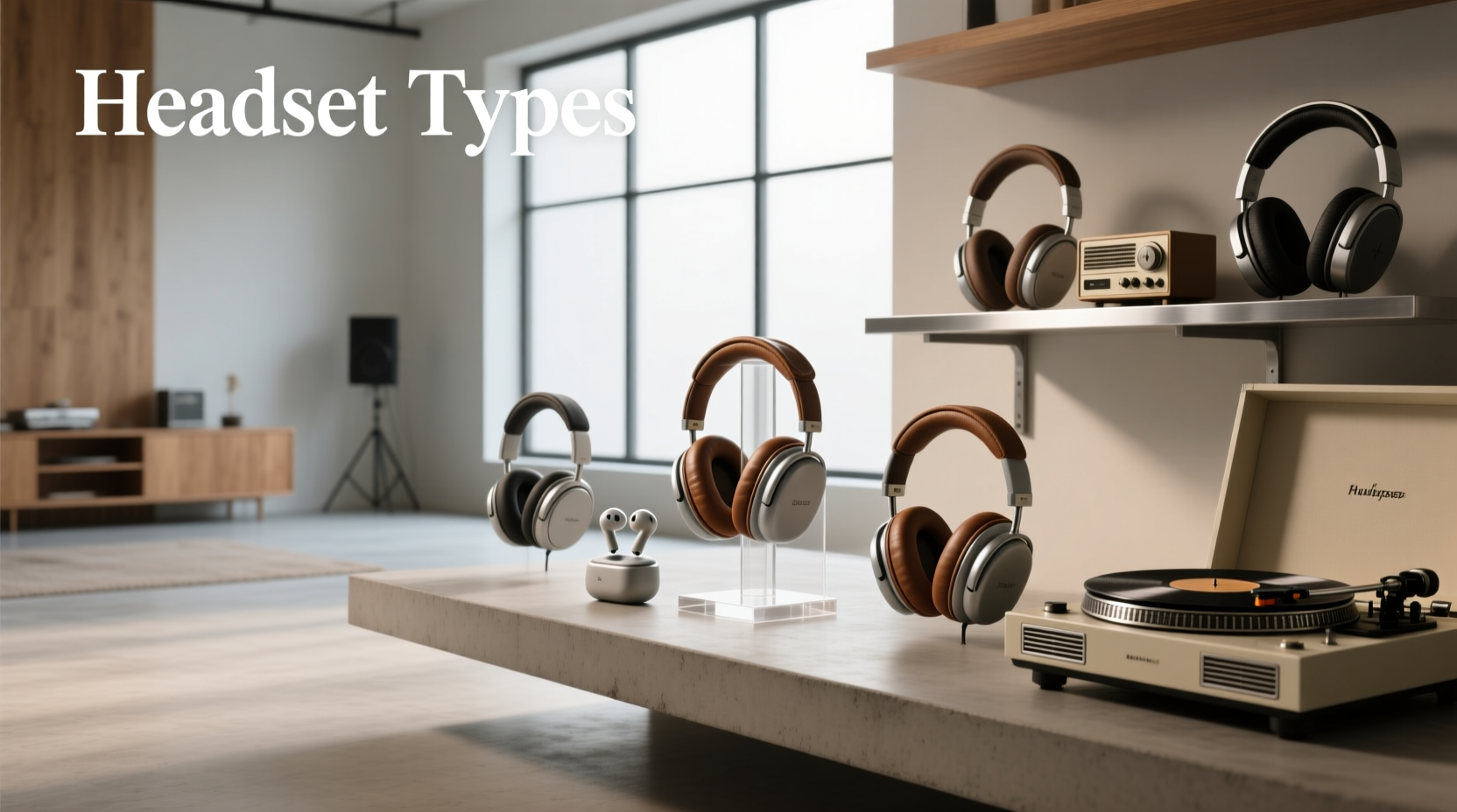 headset types explained over ear, on ear, in ear more