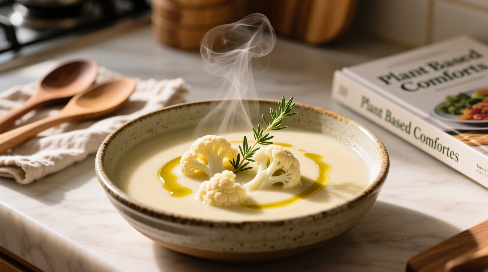 vegetarian cauliflower soup