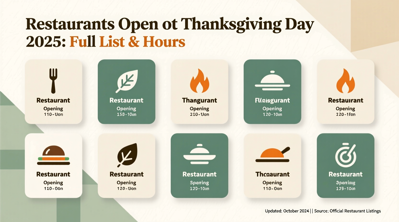 what restaurant is open on thanksgiving day