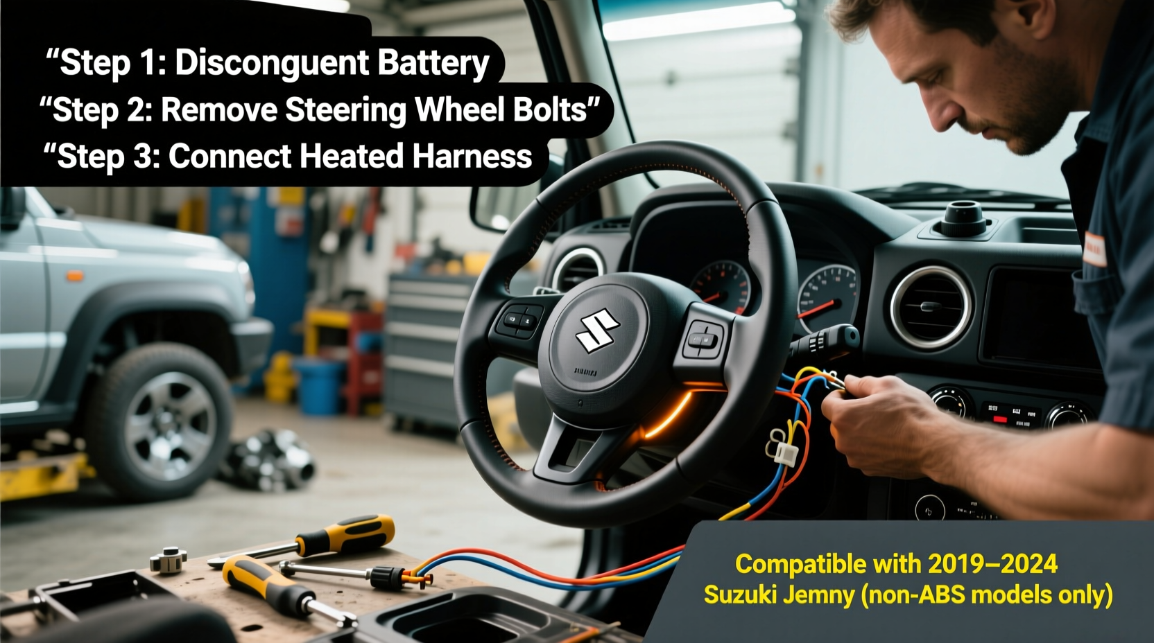 Jimny Heated Wheel Installation: Full DIY Guide & Compatibility