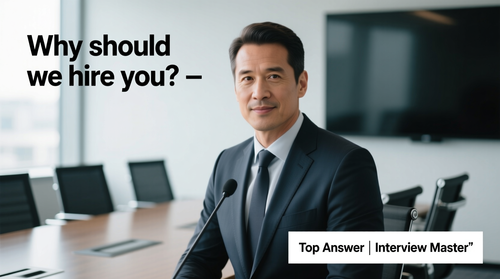 why should we hire you interview question best answers