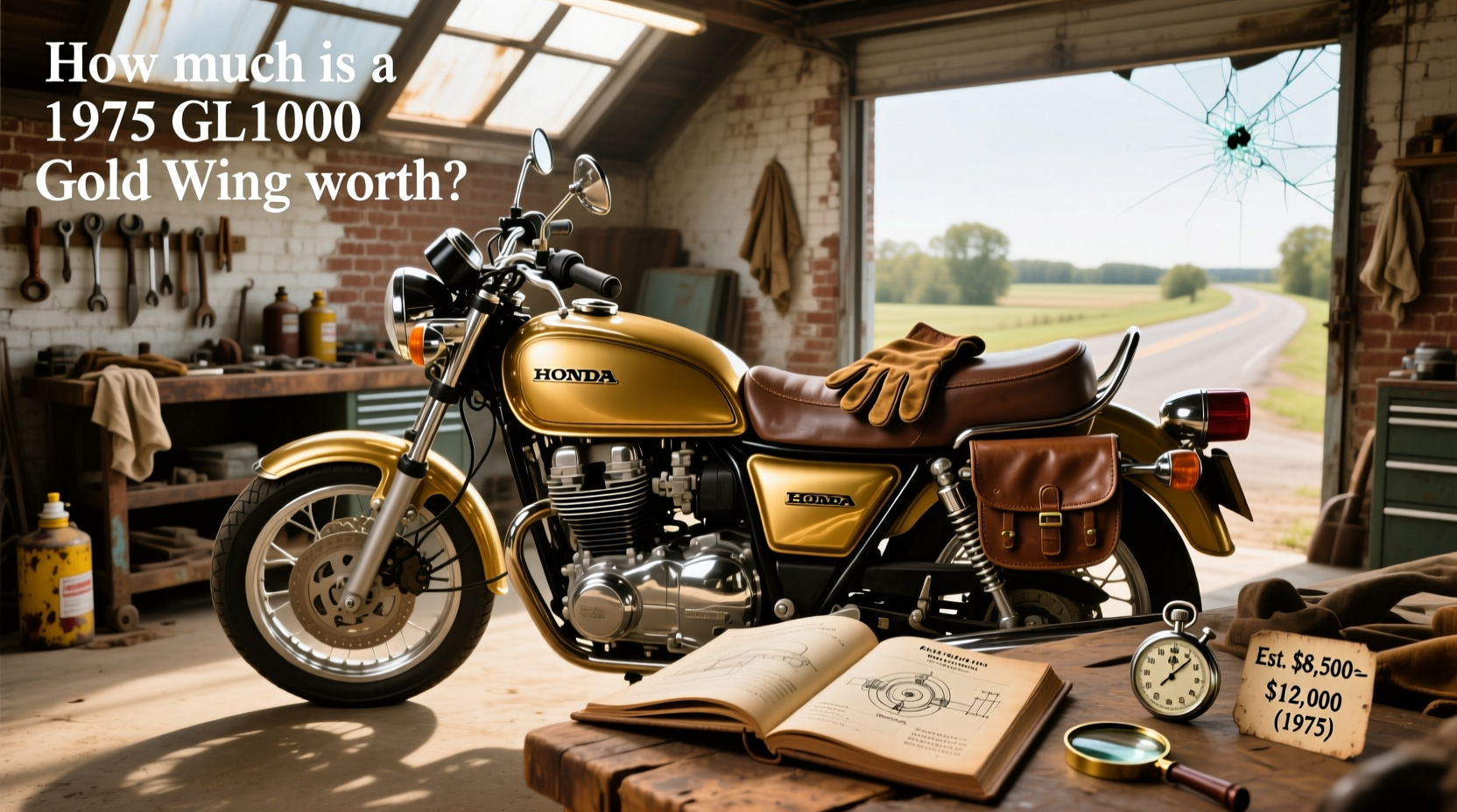 How to Choose GL1100 Goldwing, How Much Is a 1975 GL1000 Gold Wing Worth? Buying Guide